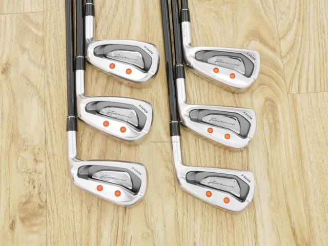 Iron set : Miura : ชุดเหล็ก Miura PP-9005 Genesis Forged (นุ่มมาก ไกล ง่าย) มีเหล็ก 5-Pw (6 ชิ้น) สุดยอดก้าน Crazy Longest Yard Light Flex R