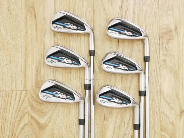 Iron set : Callaway : ชุดเหล็ก Callaway XR OS (ใบใหญ่ ตีง่ายมาก) มีเหล็ก 5-Pw (6 ชิ้น) ก้านเหล็ก NS Pro 850 Flex R