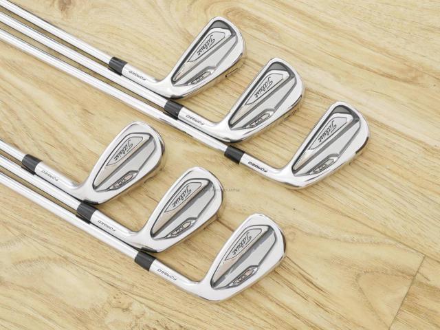 Iron set : Titleist : ชุดเหล็ก Titleist T100 Forged (รุ่นปี 2020) มีเหล็ก 5-Pw (6 ชิ้น) ก้านเหล็ก AMT Tour White S200