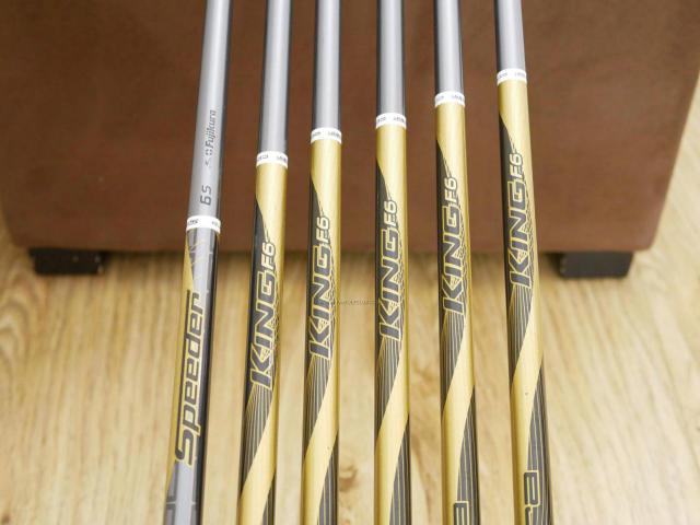 Iron set : Other Brand : ชุดเหล็ก Cobra King F6 มีเหล็ก 5-Pw (6 ชิ้น) ก้านกราไฟต์ Flex S