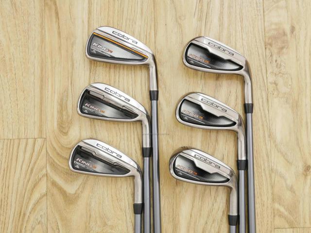 Iron set : Other Brand : ชุดเหล็ก Cobra King F6 มีเหล็ก 5-Pw (6 ชิ้น) ก้านกราไฟต์ Flex S