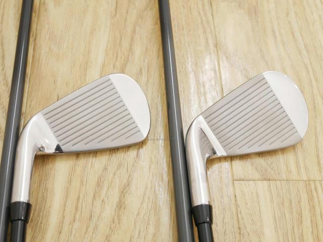 Iron set : Callaway : ชุดเหล็ก Callaway Paradym Ai Smoke (รุ่นล่าสุด ออกปี 2024 ตีง่ายมาก ไกล Japan Spec.) มีเหล็ก 6-Pw,Aw (6 ชิ้น) ก้านกราไฟต์ Fujikura TENSEI 50 Flex R