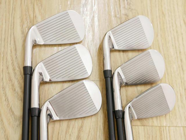 Iron set : Callaway : ชุดเหล็ก Callaway Paradym Ai Smoke (รุ่นล่าสุด ออกปี 2024 ตีง่ายมาก ไกล Japan Spec.) มีเหล็ก 6-Pw,Aw (6 ชิ้น) ก้านกราไฟต์ Fujikura TENSEI 50 Flex R