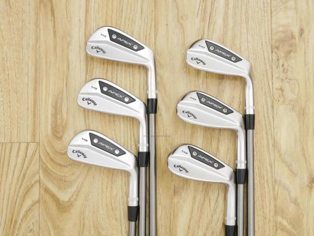 Iron set : Callaway : ชุดเหล็ก Callaway APEX MB Forged (รุ่นล่าสุด ปี 2024) มีเหล็ก 5-10 (6 ชิ้น) ก้าน Steelfiber i95 Flex S