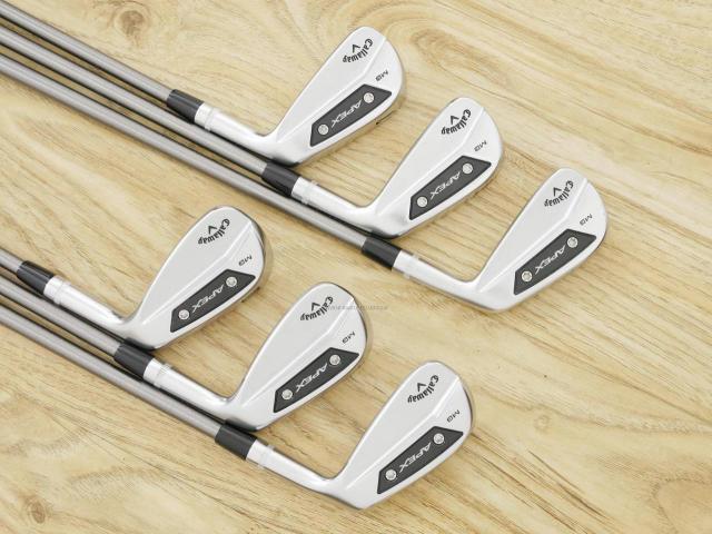 Iron set : Callaway : ชุดเหล็ก Callaway APEX MB Forged (รุ่นล่าสุด ปี 2024) มีเหล็ก 5-10 (6 ชิ้น) ก้าน Steelfiber i95 Flex S