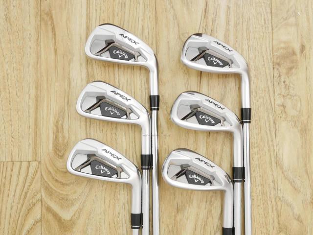 Iron set : Callaway : ชุดเหล็ก Callaway APEX Forged (รุ่นปี 2022) มีเหล็ก 5-Pw (6 ชิ้น) ก้านเหล็ก NS Pro Modus 105 Flex S