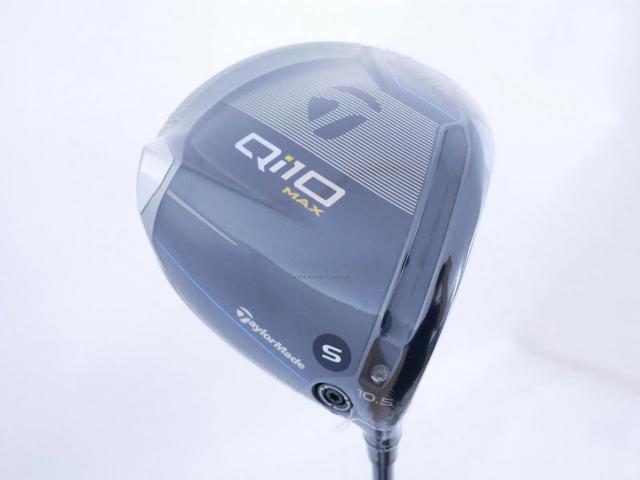 Driver : Taylormade : **ของใหม่ ยังไม่แกะพลาสติก** ไดรเวอร์ Taylormade Qi10 MAX (รุ่นใหม่ล่าสุด ออกปี 2024) Loft 10.5 (ปรับได้) ก้าน Mitsubishi Diamana TM50 Flex S