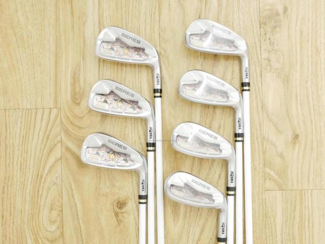 Iron set : Honma : **ของใหม่ ยังไม่แกะพลาสติก** ชุดเหล็ก Honma Beres AIZU (รุ่นปี 2023) มีเหล็ก 6-11,Sw (7 ชิ้น เทียบเท่า 5-Pw,Sw) ก้าน Honma ARMRQ MX Flex SR (2 ดาว)