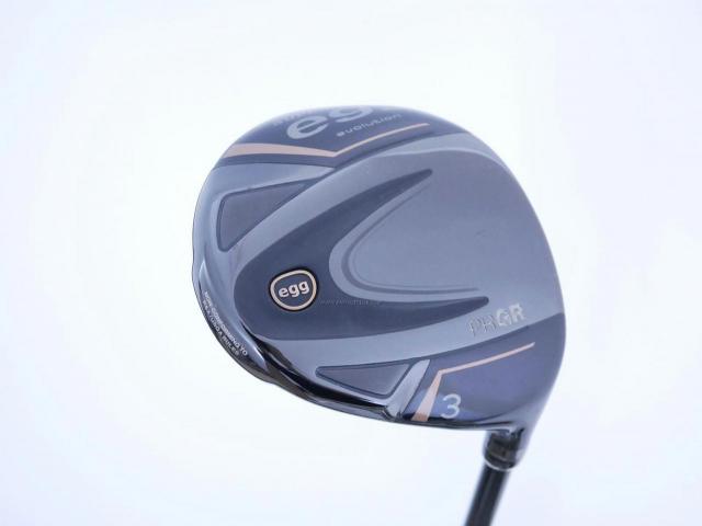 Fairway Wood : PRGR : หัวไม้ 3 PRGR Super EGG Evolution (รุ่นล่าสุด ออกปี 2024 หน้าเด้งเกินกฏ ตีไกลมาก) Loft 16 Flex R (M-37)