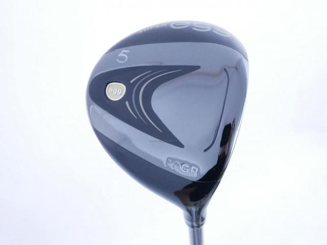 Fairway Wood : PRGR : หัวไม้ 5 PRGR Super Egg (รุ่นปี 2023 หน้าเด้งเกินกฏ COR 0.84 หายากมาก) Loft 19 ก้าน M-37 Flex R