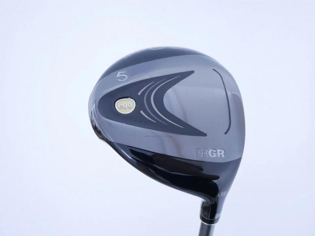 Fairway Wood : PRGR : หัวไม้ 5 PRGR Super Egg (รุ่นปี 2023 หน้าเด้งเกินกฏ COR 0.84 หายากมาก) Loft 19 ก้าน M-37 Flex R