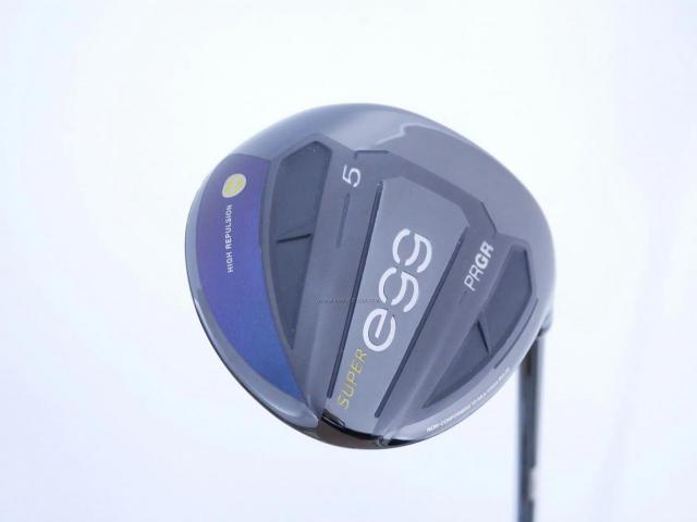 Fairway Wood : PRGR : หัวไม้ 5 PRGR Super Egg (รุ่นปี 2020 หน้าเด้งเกินกฏ COR 0.84 หายากมาก) Loft 17 ก้าน M-37 Flex R