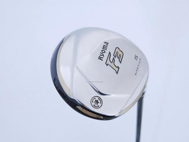 Fairway Wood : Other Brand : หัวไม้ 3 Ryoma F Titanium Special Tunning (ปี 2020 หน้าเด้งเกินกฏ ไกลมากๆ) Loft 15 ก้าน Tour AD RF2 Flex R2