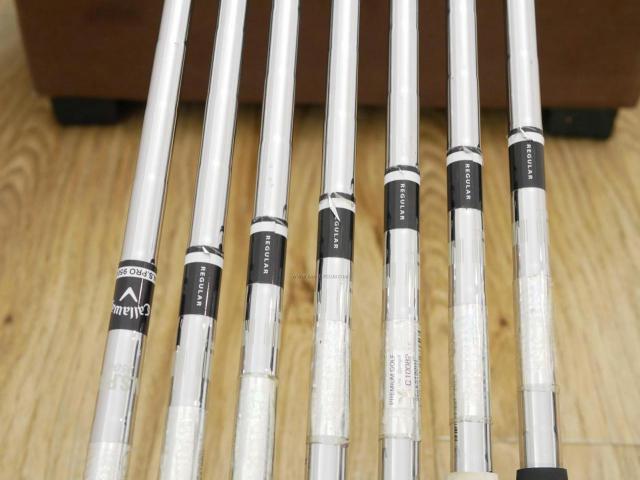 Iron set : Callaway : ชุดเหล็ก Callaway X Forged มีเหล็ก 4-Pw (7 ชิ้น) ก้านเหล็ก NS Pro 950 Flex R