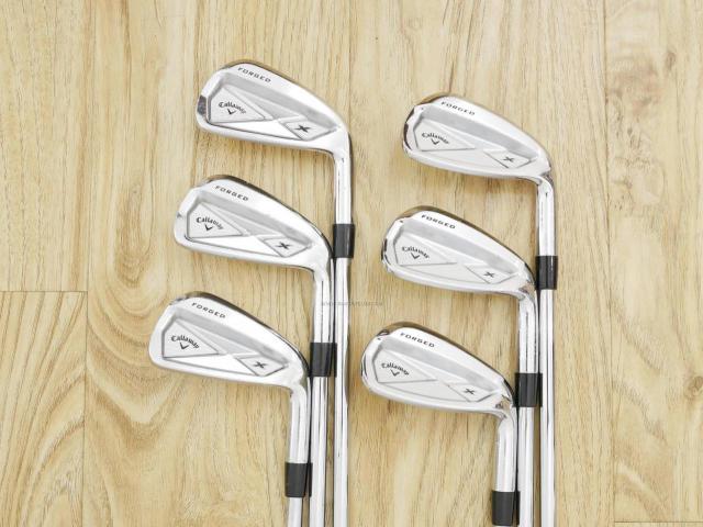 Iron set : Callaway : ชุดเหล็ก Callaway X Forged มีเหล็ก 5-Pw (6 ชิ้น) ก้านเหล็ก NS Pro 850 Flex R