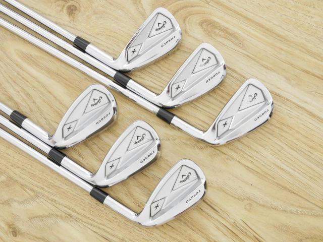 Iron set : Callaway : ชุดเหล็ก Callaway X Forged มีเหล็ก 5-Pw (6 ชิ้น) ก้านเหล็ก NS Pro 850 Flex R