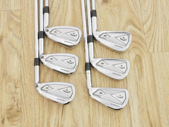 Iron set : Callaway : ชุดเหล็ก Callaway X Forged มีเหล็ก 5-Pw (6 ชิ้น) ก้านเหล็ก NS Pro 850 Flex R