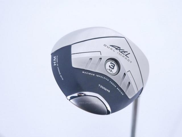 Fairway Wood : Tsuruya : หัวไม้ 3 Tsuruya AXEL Dual Impact HM Loft 15 Flex S