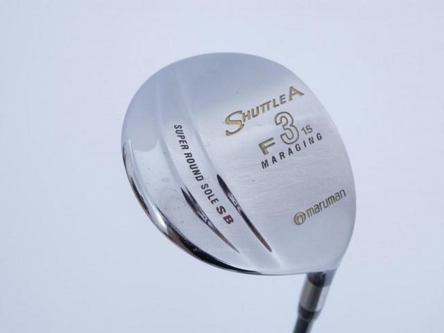 Fairway Wood : Maruman : หัวไม้ 3 Maruman Shuttle A (รุ่นยอดนิยม หน้า Maraging เสียงใส) Loft 15 Flex R