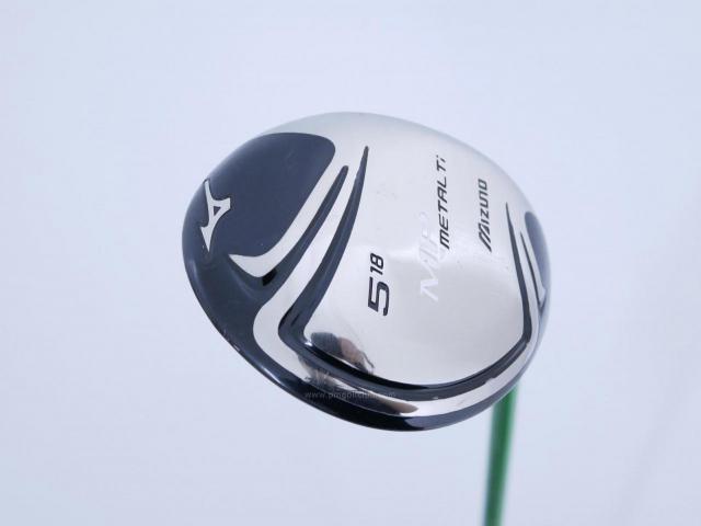 Fairway Wood : Other Brand : หัวไม้ 5 Mizuno MP Metal Ti Loft 18 Flex S