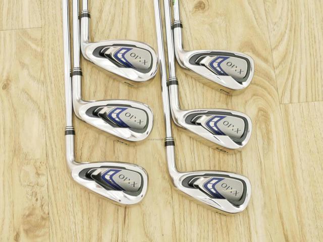 Iron set : XXIO : ชุดเหล็ก XXIO 9 (ตีง่ายมากๆ ปี 2017) มีเหล็ก 5-Pw (6 ชิ้น) ก้านเหล็ก NS Pro 890 DST Flex S