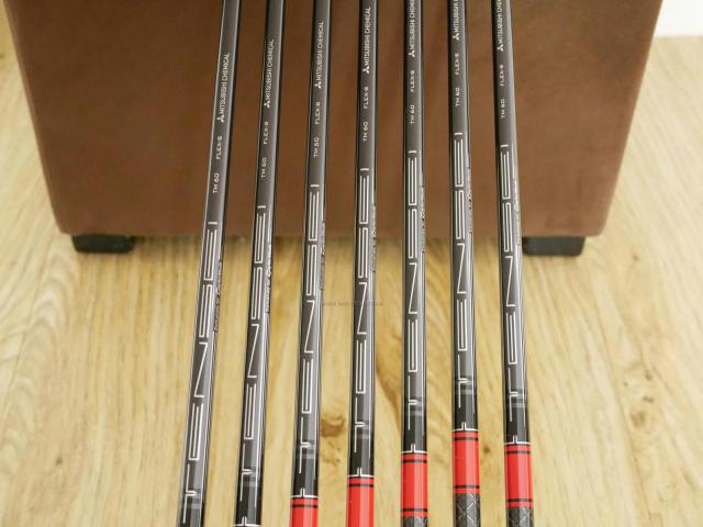 Iron set : Taylormade : ชุดเหล็ก Taylormade Stealth (ออกปี 2022 Japan Spec.) มีเหล็ก 5-Pw,Sw (7 ชิ้น) ก้านกราไฟต์ Mitsubishi Tensei TM60 Flex S