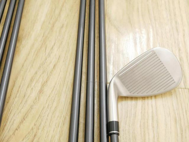 Iron set : Taylormade : ชุดเหล็ก Taylormade Stealth (ออกปี 2022 Japan Spec.) มีเหล็ก 5-Pw,Sw (7 ชิ้น) ก้านกราไฟต์ Mitsubishi Tensei TM60 Flex S