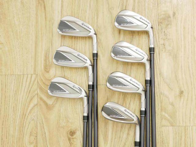 Iron set : Taylormade : ชุดเหล็ก Taylormade Stealth (ออกปี 2022 Japan Spec.) มีเหล็ก 5-Pw,Sw (7 ชิ้น) ก้านกราไฟต์ Mitsubishi Tensei TM60 Flex S