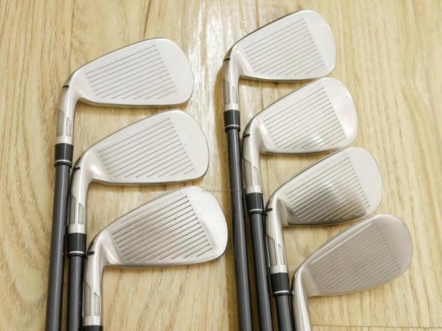 Iron set : Taylormade : ชุดเหล็ก Taylormade Stealth (ออกปี 2022 Japan Spec.) มีเหล็ก 5-Pw,Sw (7 ชิ้น) ก้านกราไฟต์ Mitsubishi Tensei TM60 Flex S