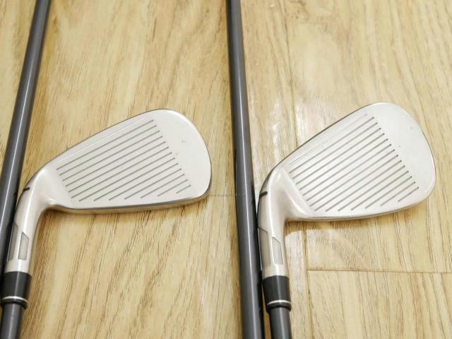 Iron set : Taylormade : ชุดเหล็ก Taylormade Stealth (ออกปี 2022 Japan Spec.) มีเหล็ก 5-Pw,Sw (7 ชิ้น) ก้านกราไฟต์ Mitsubishi Tensei TM60 Flex S