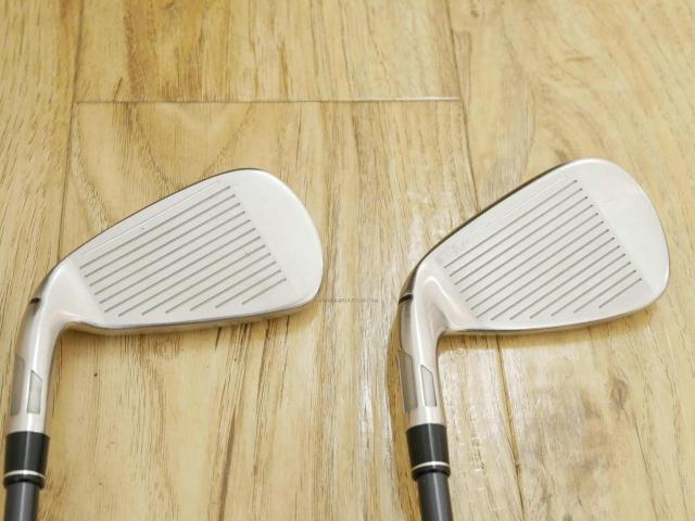 Iron set : Taylormade : ชุดเหล็ก Taylormade Stealth (ออกปี 2022 Japan Spec.) มีเหล็ก 5-Pw,Sw (7 ชิ้น) ก้านกราไฟต์ Mitsubishi Tensei TM60 Flex S