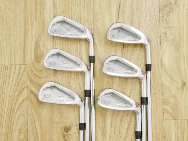 Iron set : Other Brand : ชุดเหล็ก Quelot RE-16 CNC Forged (นุ่มมากๆ ตีง่าย ระยะดี) มีเหล็ก 5-Pw (6 ชิ้น) ก้านเหล็ก Dynamic Gold S200