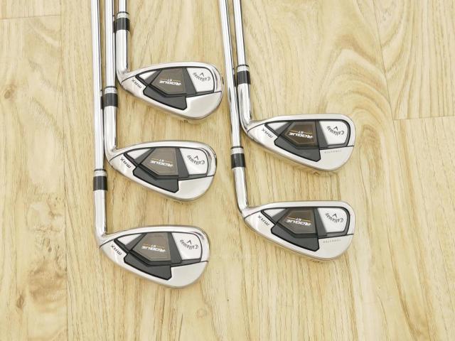 Iron set : Callaway : ชุดเหล็ก Callaway Rogue ST Max (ออกปี 2022 ตีง่าย ไกลมาก) มีเหล็ก 6-Pw (5 ชิ้น) ก้านเหล็ก NS Pro 850 NEO Flex R