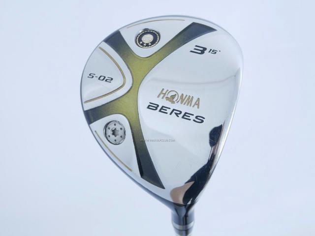 Fairway Wood : Honma : **ก้าน 3 ดาว** หัวไม้ 3 Honma Beres S-02 Loft 15 ก้าน ARMRQ 6 (49) Flex R (3 ดาว)