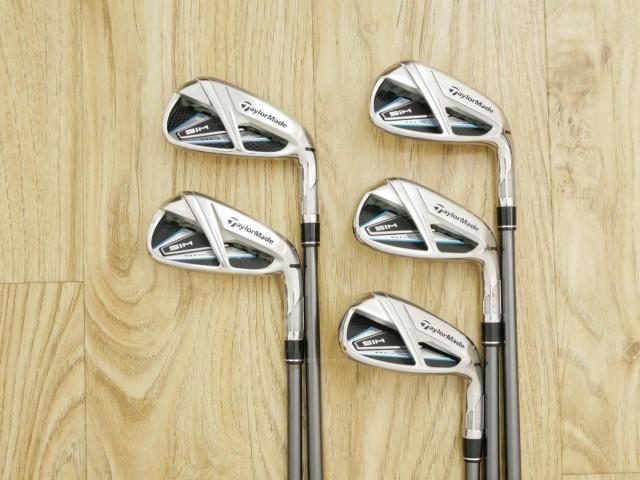 Iron set : Taylormade : ชุดเหล็ก Taylormade SIM MAX (ออกปี 2020 Japan Spec.) มีเหล็ก 6-Pw (5 ชิ้น) ก้านกราไฟต์ Mitsubishi Tensei TM60 Flex S