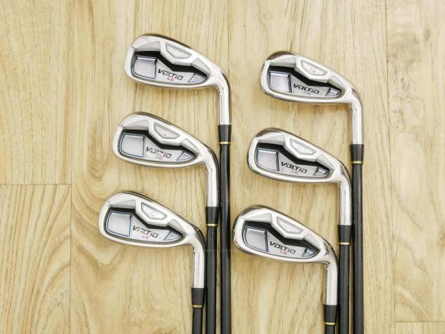 Iron set : Katana : ชุดเหล็ก Katana Voltio III LC (ใบใหญ่ หน้าเด้ง ง่าย ไกล) มีเหล็ก 5-Pw (6 ชิ้น) ก้าน Tour AD VT-5 Flex R