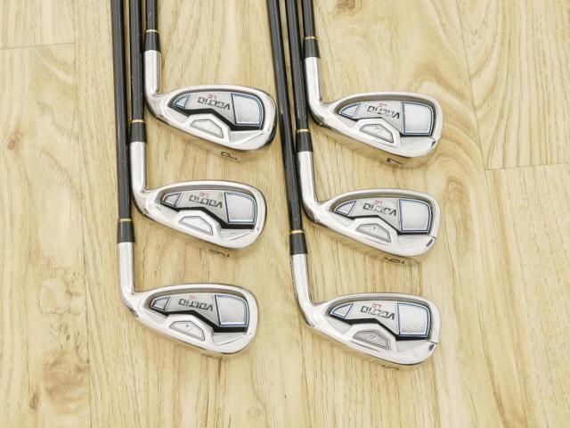 Iron set : Katana : ชุดเหล็ก Katana Voltio III LC (ใบใหญ่ หน้าเด้ง ง่าย ไกล) มีเหล็ก 5-Pw (6 ชิ้น) ก้าน Tour AD VT-5 Flex R