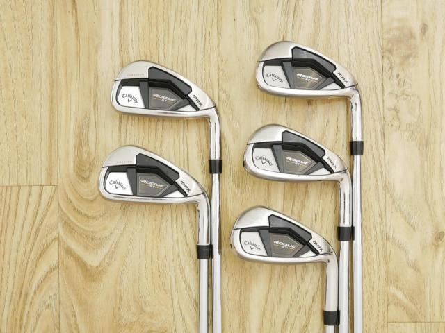 Iron set : Callaway : ชุดเหล็ก Callaway Rogue ST Max (ออกปี 2022 ตีง่าย ไกลมาก) มีเหล็ก 6-Pw (5 ชิ้น) ก้านเหล็ก NS Pro Zelos 7 Flex S