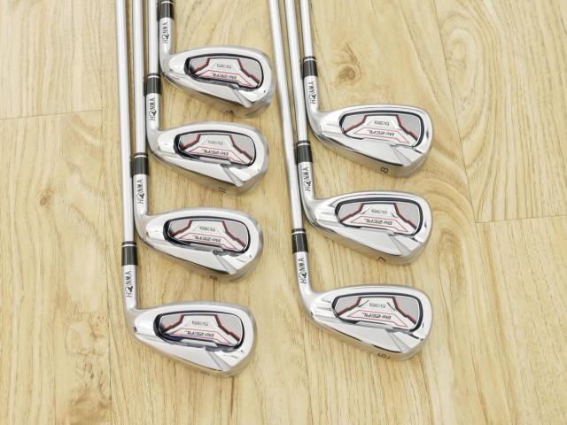 Iron set : Honma : ชุดเหล็ก Honma Bezeal 535 (ปี 2019 รุ่นนี้ใบใหญ่ที่สุดของ Honma) มีเหล็ก 6-11,Aw (7 ชิ้น) ก้านกราไฟต์ Honma Vizard 48 Flex R