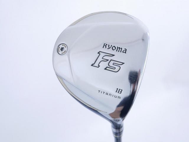 Fairway Wood : Other Brand : หัวไม้ 5 Ryoma F Titanium (รุ่นปี 2019 ไกลมากๆ) Loft 18 ก้าน Tour AD RF2 Flex SR