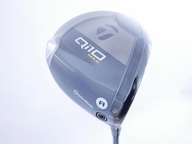 Driver : Taylormade : **ของใหม่ ยังไม่แกะพลาสติก** ไดรเวอร์ Taylormade Qi10 MAX (รุ่นใหม่ล่าสุด ออกปี 2024) Loft 10.5 ก้าน Mitsubishi Diamana TM50 Flex R