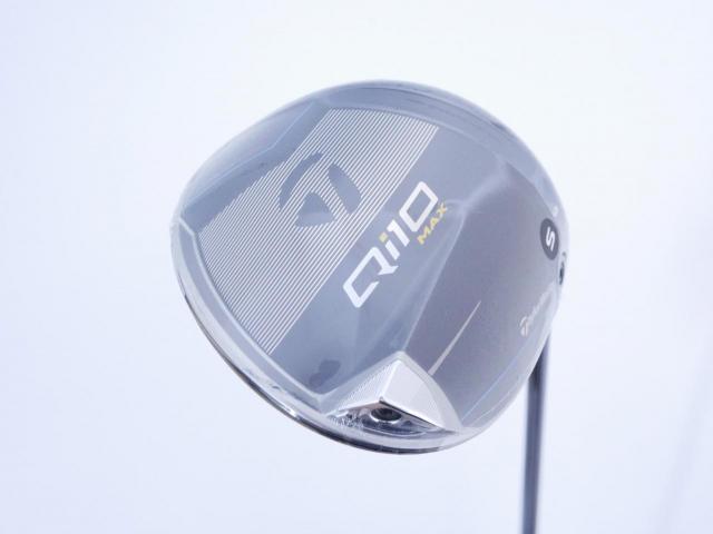 Driver : Taylormade : **ของใหม่ ยังไม่แกะพลาสติก** ไดรเวอร์ Taylormade Qi10 MAX (รุ่นใหม่ล่าสุด ออกปี 2024) Loft 10.5 ก้าน Mitsubishi Diamana TM50 Flex S