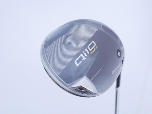 Driver : Taylormade : **ของใหม่ ยังไม่แกะพลาสติก** ไดรเวอร์ Taylormade Qi10 MAX (รุ่นใหม่ล่าสุด ออกปี 2024) Loft 9 ก้าน Mitsubishi Diamana TM50 Flex S