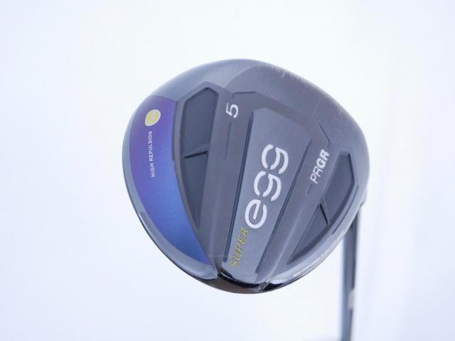 Fairway Wood : PRGR : หัวไม้ 5 PRGR Super Egg (รุ่นปี 2020 หน้าเด้งเกินกฏ COR 0.84 หายากมาก) Loft 17 ก้าน M-37 Flex R