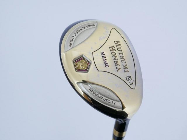 Fairway Wood : Other Brand : ไม้กระเทย Mutsumi Honma MH488U Loft 18 Flex R