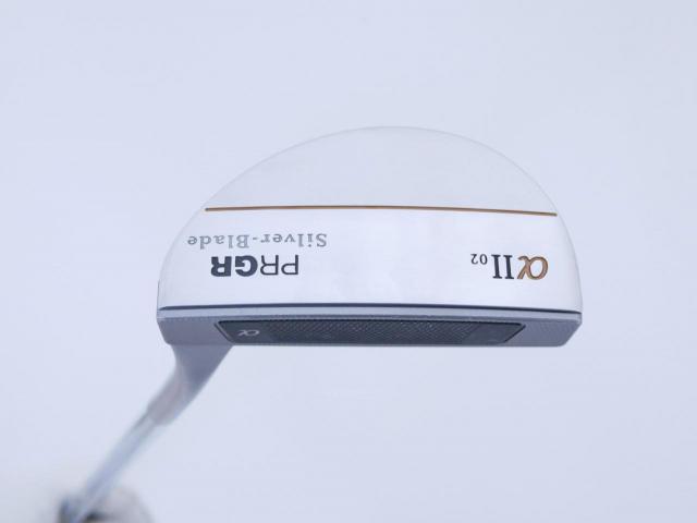 Putter : All : พัตเตอร์ PRGR Silver-Blade a II 02 (Mallet) ยาว 34 นิ้ว