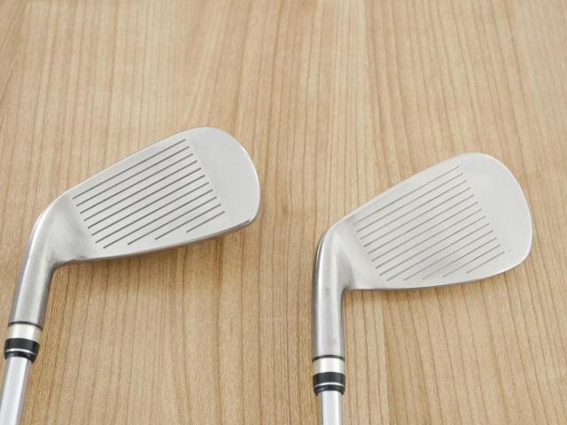 Iron set : PRGR : ชุดเหล็กกระเทย PRGR Egg Forged มีเหล็ก 5-Pw,Aw,As,Sw (9 ชิ้น) ก้านเหล็ก PRGR SSII 95 Flex SR