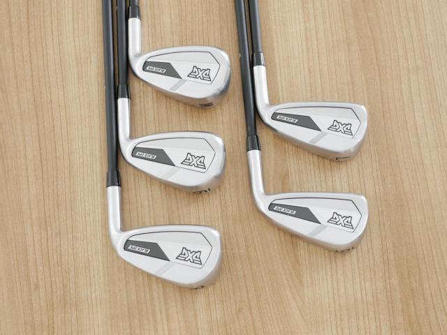 Iron set : PXG : ชุดเหล็ก PXG Black OPS (รุ่นล่าสุด ออกปี 2024 ตีง่าย ไกล สวย) มีเหล็ก 6-Pw (5 ชิ้น) ก้านกราไฟต์ Mitsubishi VANQUISH 6 Flex R