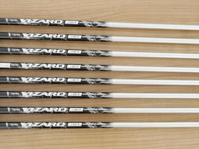 Iron set : Honma : ชุดเหล็ก Honma Tour World TW717P (Forged) มีเหล็ก 5-11,Sw (8 ชิ้น) ก้านกราไฟต์ Honma Vizard I550 Flex R