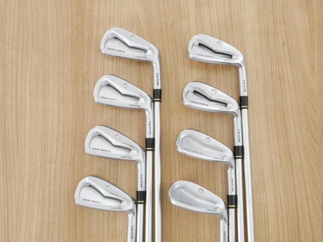 Iron set : Honma : ชุดเหล็ก Honma Tour World TW717P (Forged) มีเหล็ก 5-11,Sw (8 ชิ้น) ก้านกราไฟต์ Honma Vizard I550 Flex R